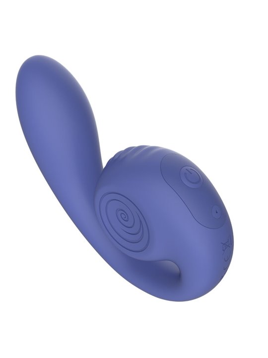 Snail Vibe Gizi Lite - Double G-Spot and Clitoral Vibrator Purple