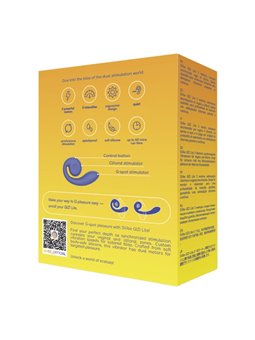 Snail Vibe Gizi Lite - Double G-Spot and Clitoral Vibrator Purple