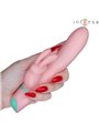 Intense Alvin - Vibratore Rabbit Rotante e Oscillante in Silicone Rosa