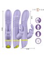 Intense Helen - Vibratore Rabbit con Funzione Spinta in Silicone Viola