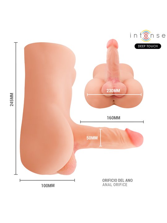 Intense Damien - Realistic Female Masturbator with Sound Effects