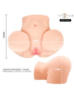 Intense Ginger - Masturbatore Maschile Realistico con Effetti Sonori