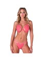 Passion Resilque - Completo Intimo Reggiseno + Perizoma Rosa L/XL