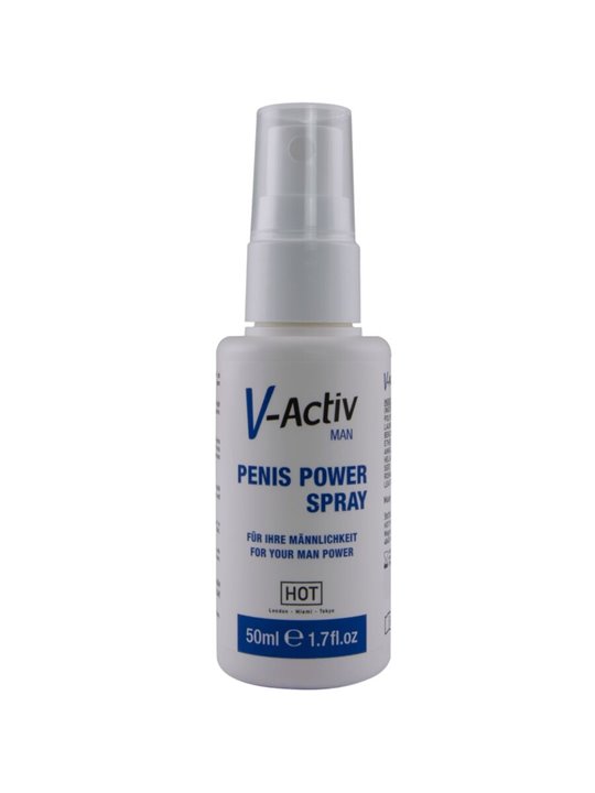 Hot V-Activ Penis Power - Spray per il Piacere Erotico dell'Uomo 50 ML