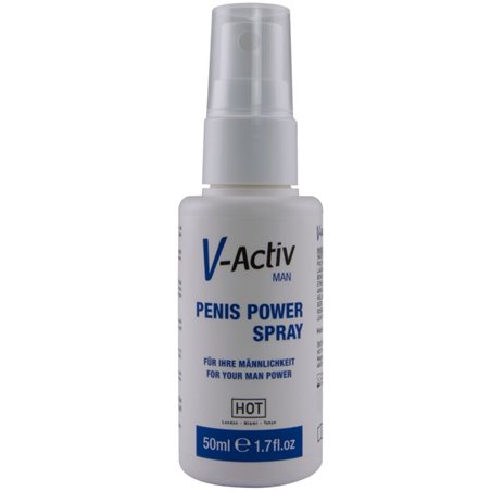 Hot V-Activ Penis Power - Spray per il Piacere Erotico dell'Uomo 50 ML