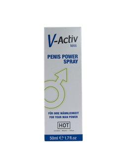 Hot V-Activ Penis Power - Spray per il Piacere Erotico dell'Uomo 50 ML