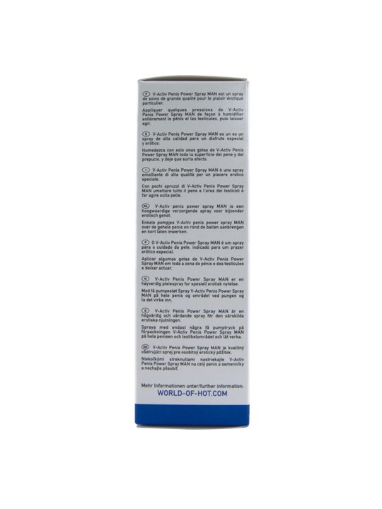 Hot V-Activ Penis Power - Spray per il Piacere Erotico dell'Uomo 50 ML