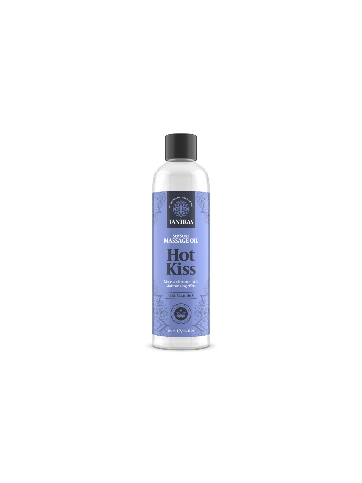 Tantras Love Oil Hot Kiss - Olio da Massaggio con Feromoni 150 ML