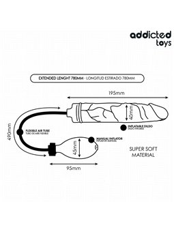 Addicted Toys - Inflatable Dildo Model 2