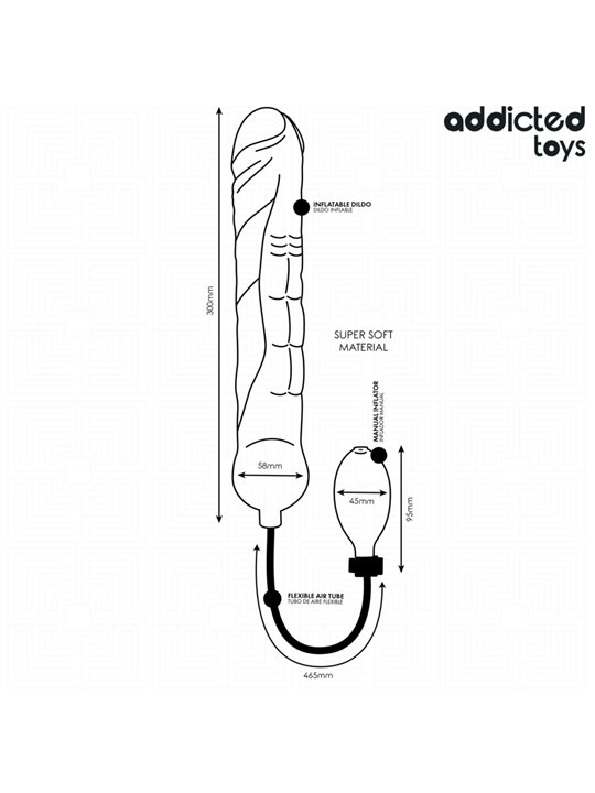 Addicted Toys - Dildo Gonfiabile XL Modello 3