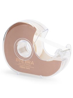 Bye-Bra - Double-Sided Adhesive Strips for Low-Cut Dresses with Dispenser, 3 Metres