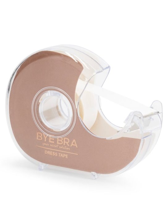 Bye-Bra - Double-Sided Adhesive Strips for Low-Cut Dresses with Dispenser, 3 Metres