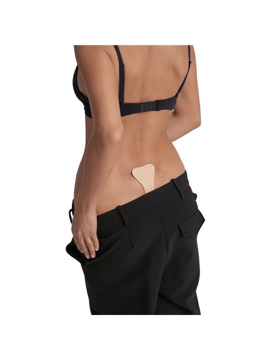 Bye-Bra - Perizoma Adesivo Beige senza Cuciture Taglia Unica