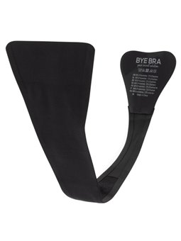 Bye-Bra - Perizoma Adesivo Nero senza Cuciture Taglia Unica