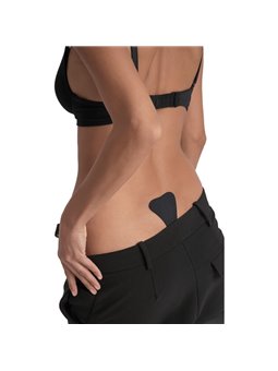 Bye-Bra - Perizoma Adesivo Nero senza Cuciture Taglia Unica