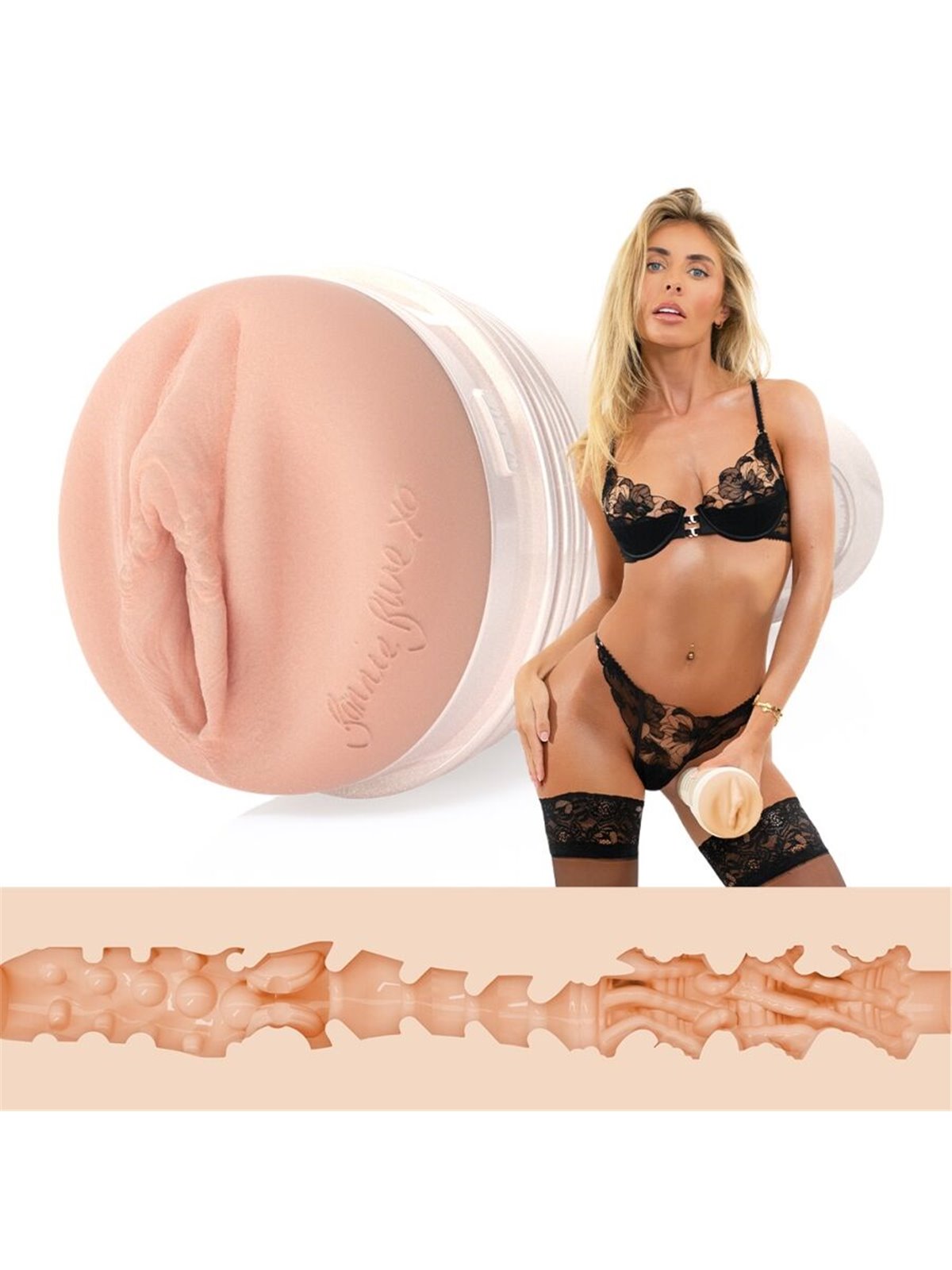Fleshlight Girls - Masturbatore Uomo Vagina Realistica di Bonnie Blue