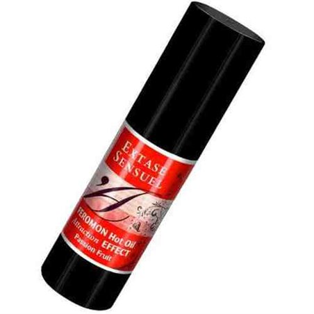 Extase Sensuel - Feromon Hot Oil Olio con Effetto Calore Frutto della Passione 30 ML