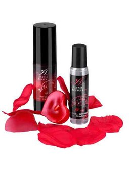 Extase Sensuel - Cofanetto Rouge Tentation Lubrificante Candela Olio Massaggi