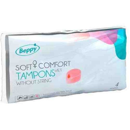 Beppy Soft Comfort - Tamponi Igienici Vaginali con Gel 4 Unità