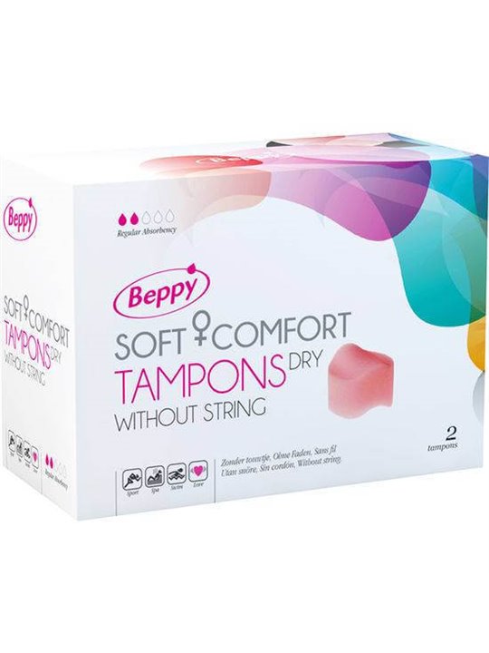 Beppy - Soft-Comfort Tampons Dry 2 Units
