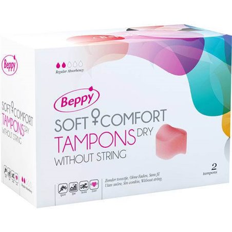 Beppy - Soft-Comfort Tampons Dry 2 Units