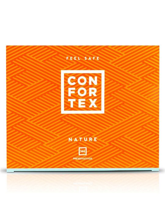 Confortex Nature - Scatola di Preservativi Naturali 144 Unità
