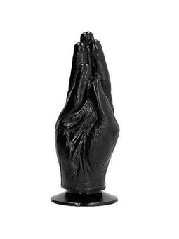 All Black - Dildo Da Fisting a Forma di Mano 21 CM