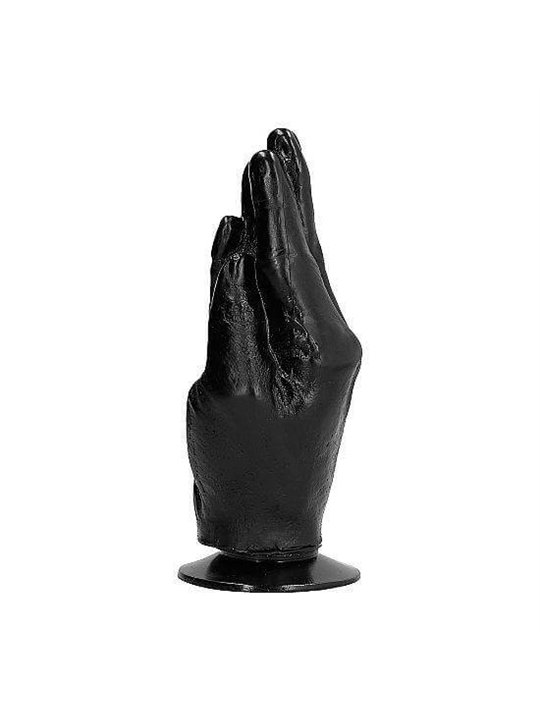 All Black - Dildo Da Fisting a Forma di Mano 21 CM