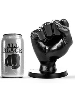 All Black - Dildo Da Fisting a Forma di Pugno 14 CM