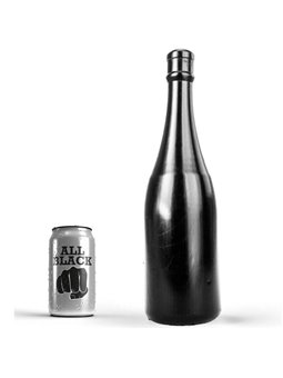 All Black - Dildo Da Fisting a Forma di Bottiglia 34,5 CM