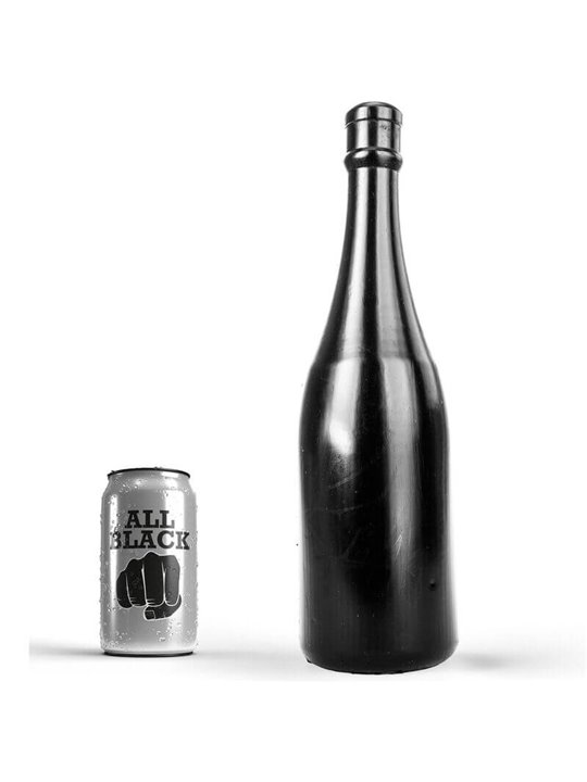All Black - Dildo Da Fisting a Forma di Bottiglia 34,5 CM
