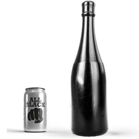 All Black - Dildo Da Fisting a Forma di Bottiglia 34,5 CM
