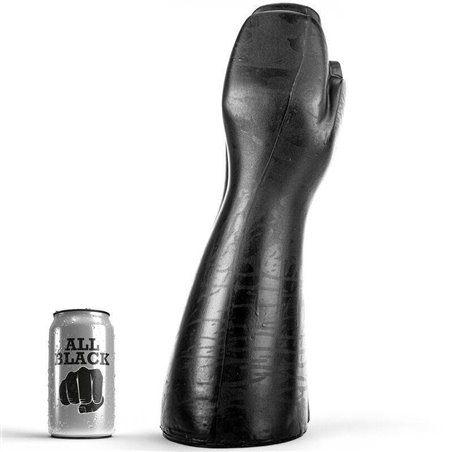All Black - Dildo Da Fisting a Forma di Mano 39 CM