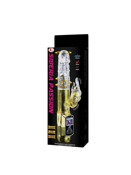 Baile - Siberia Passion Vibratore Rabbit Gold