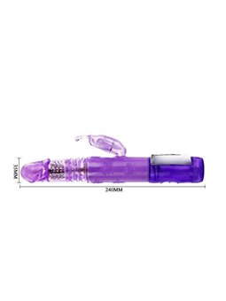 Baile - Butterfly Prince Vibratore Rabbit Viola