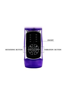 Baile - Butterfly Prince Vibratore Rabbit Viola