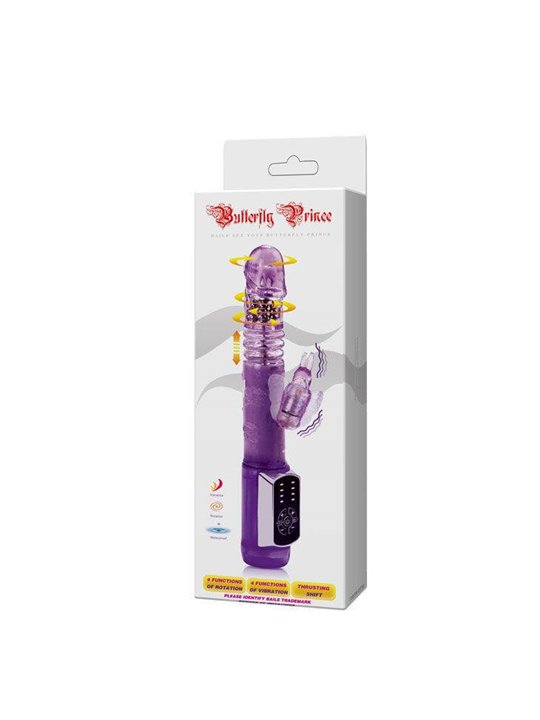 Baile - Butterfly Prince Vibratore Rabbit Viola
