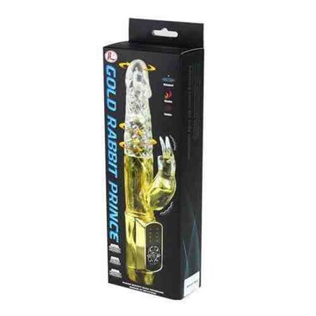 Baile - Gold Rabbit Prince Vibratore con Rotazione