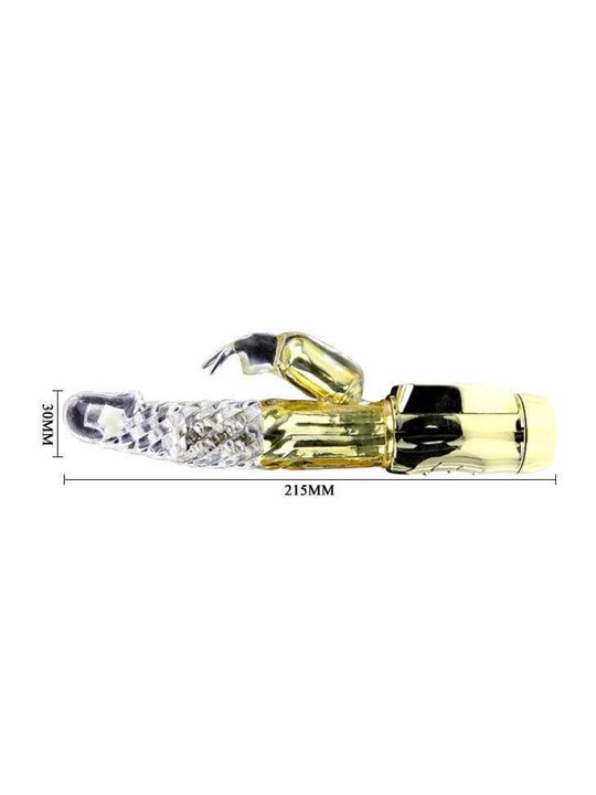Baile - Gold Rabbit Prince Vibratore con Rotazione