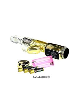Baile - Gold Rabbit Prince Vibratore con Rotazione