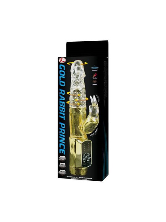 Baile - Gold Rabbit Prince Vibratore con Rotazione