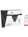 Intt Releases - Brazilian Black Panty with Pearls and Lubricant Gel 50 ML