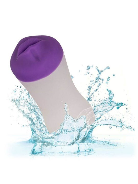 CalExotics Deep Throat GRip - Masturbatore Uomo Bocca Realistica in Silicone