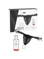 Intt Releases - Brazilian Black Panty with Pearls and Lubricant Gel 50 ML