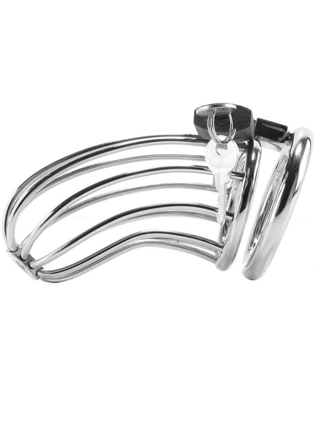 Metal Hard - Bird Chastity Ring Cage