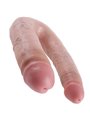 King Cock - U-Shaped Large Double Trouble Flesh 17.8 CM