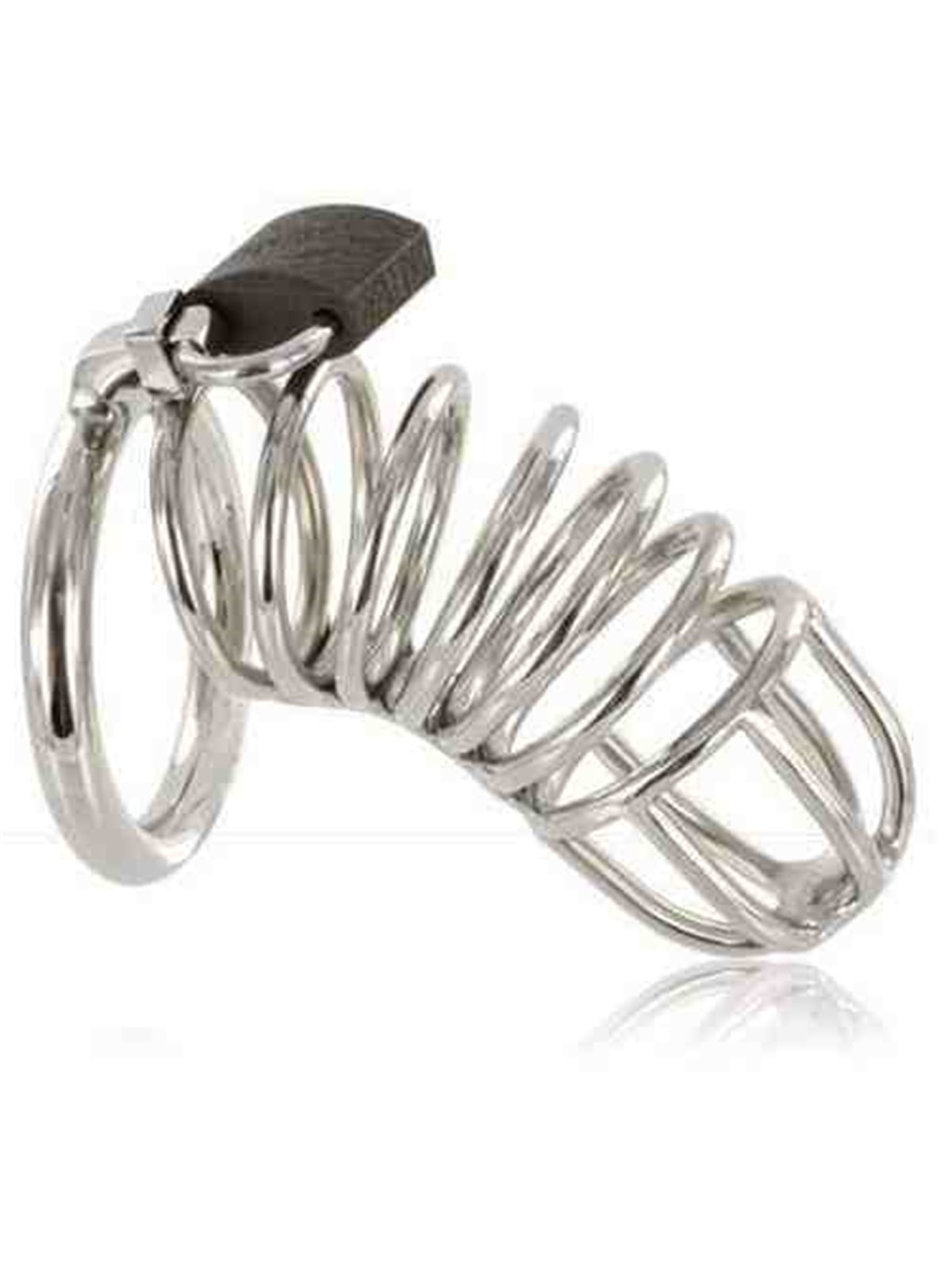 Metal Hard - Cage Ring Chastity Device