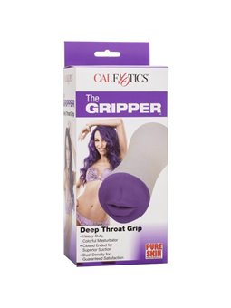 CalExotics Deep Throat GRip - Masturbatore Uomo Bocca Realistica in Silicone