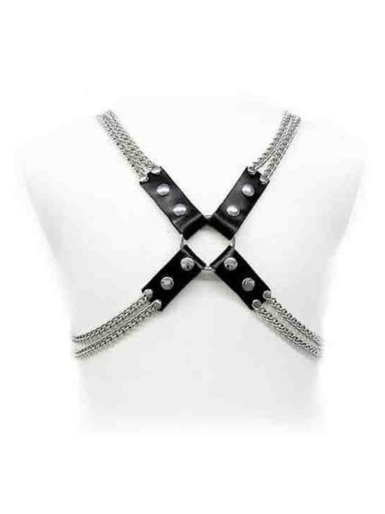 Leather Body - Chain Harness