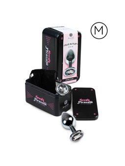 Secretplay - Plug Anal Transparent Aluminum 7CM